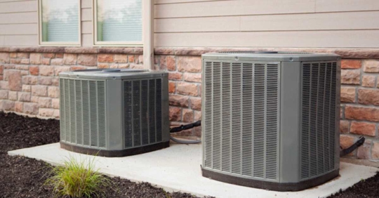 outdoor AC units in different sizes